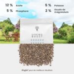 composition engrais gazon rapide